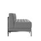 Flash Furniture 3 Piece Gray LeatherSoft Modular Lounge Set ZB-IMAG-MIDCH-3-GY-GG - alternate 9